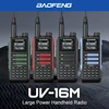 Upgrade Baofeng UV16M V2 Walkie Talkie 15W High Capacity AM FM 2-Way Radio Full Band LCD 999CH Frequency Copy NOAA Noise Reduce 6