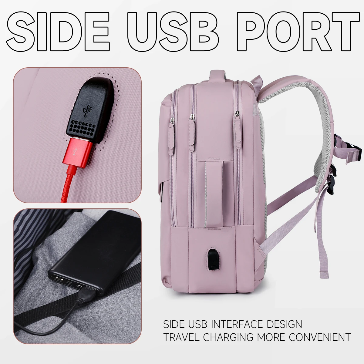 Backpack Unisex Travel Lightweight 2025 Super Hot Business Travel Work Commuting Backpack Large Capacity Computer Bag