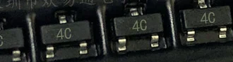 

(100 pcs) SOT-23 SMD PNP general purpose transistors (Marking 4C)