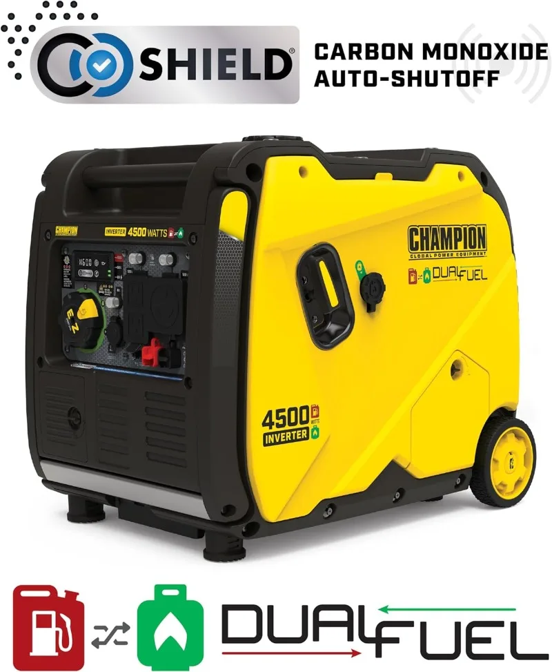 Dual Fuel 4500-Watt Electric Generator 2