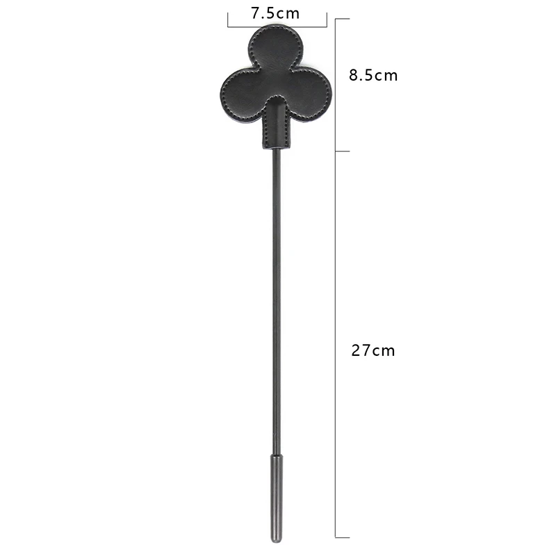 Premium PU Leather Equestrian Training Paddle and Whip