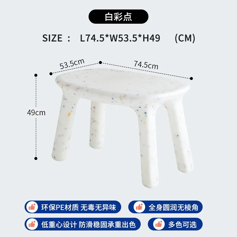 White colored dots
