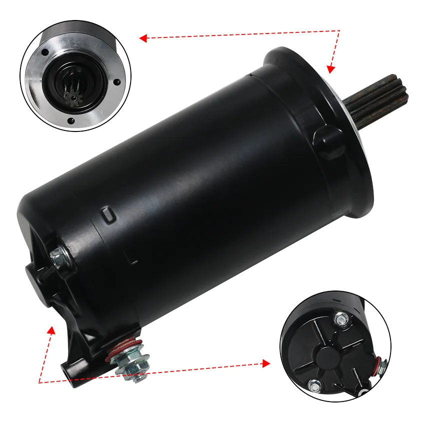 

Motorcycle Parts 12V Starter Motor For Ducati Hypermotard 939 SP 950 Diavel 1260 Supersport 939 S 27040107A 27040101A 27040106A