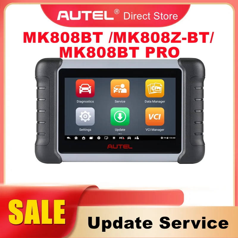 Обновление только для Autel MaxiCOM MK808BT /MK808Z-BT/ MK808BT PRO на один год