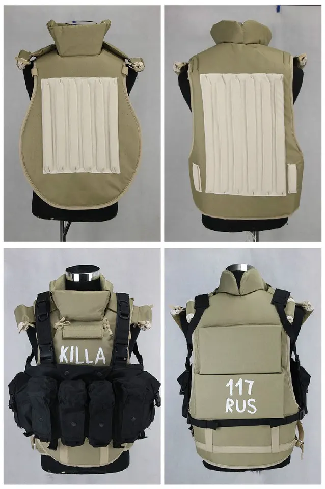 Tactical Air Soft 6b13 Killa Protective Vest MASKA-1SCH Metal