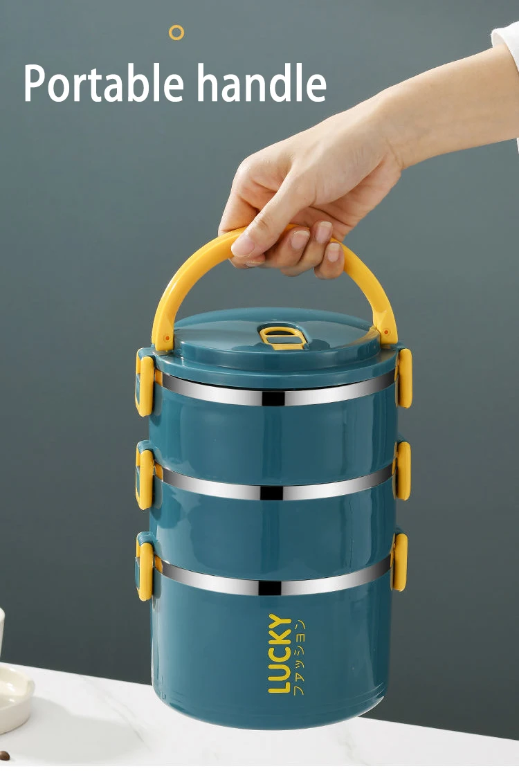 Thermal Lunch Box Lunch Box Portable Thermo Insulation Bento Thermos