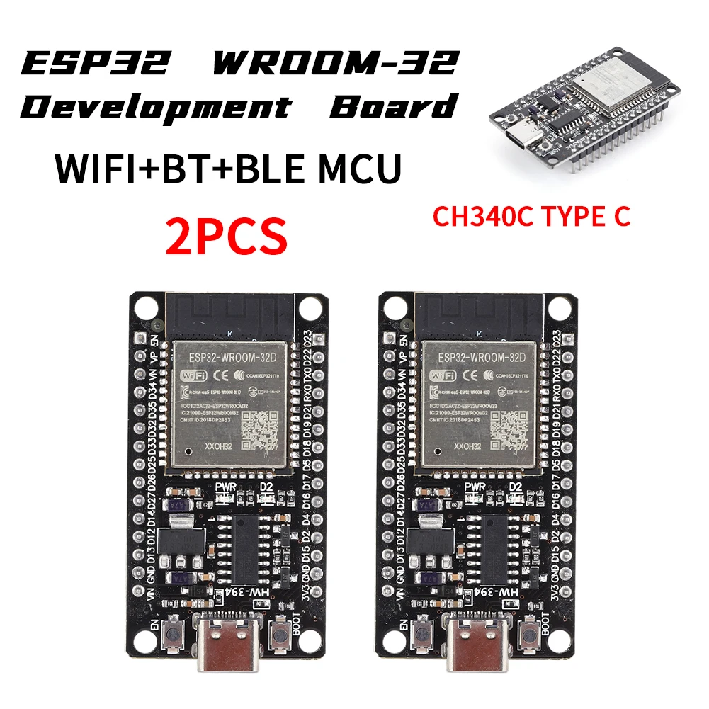 ตัวเลือกสินค้า บอร์ดพัฒนา ESP32 WiFi+Bluetooth สำหรับ IoT ใช้งานง่าย