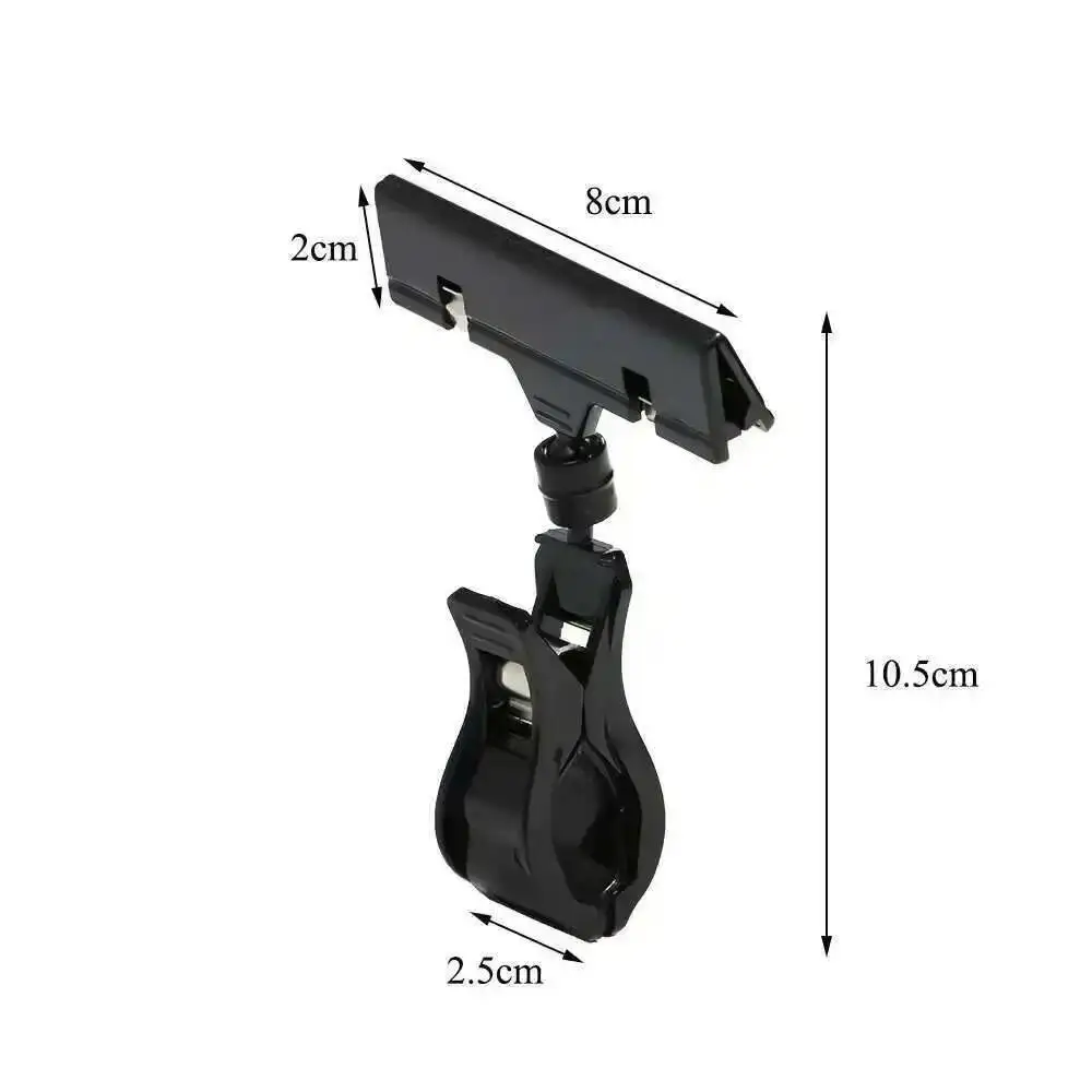 Bindung Kunststoff Clips Klemmen Zeichen Clip Halter Für Preis Display Papier Halter Für Supermarkt Preis Display Pos Regal Label Clip – Detail 1