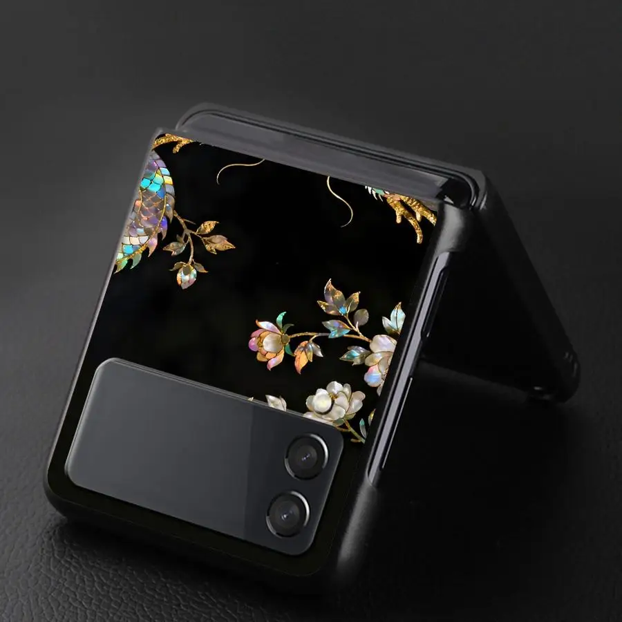Double Dragon Pearl Art Phone Case