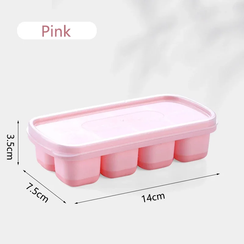 Description Picture 6 of itemMini 6 Grids Soft Silicone Ice Cube Tray Ice Mold Ice Cream Maker Summer Party Homemade Cold Drink DIY Tools