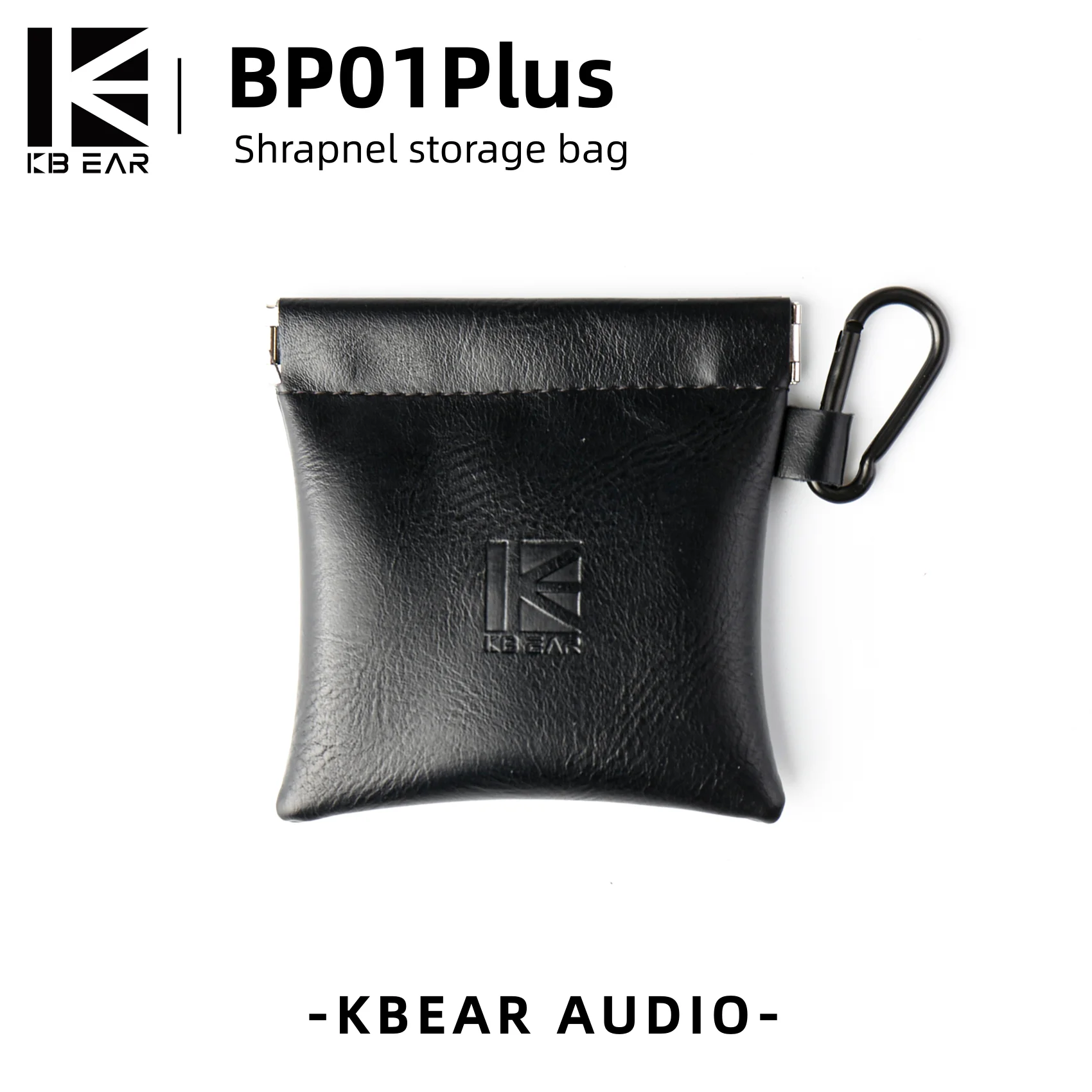 KBEAR BP01plus 케이스 이어폰 박스 자동 닫힘 사각형 휴대용 압축 스프링 보관 가방 (테크 액세서리용)