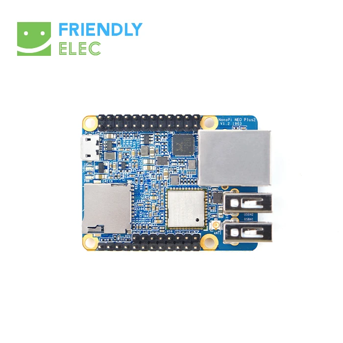 Friendly NanoPi NEO Plus2, Allwinner H5, Gigabit Ethernet Port, IoT Development Board, WiFi Bluetooth