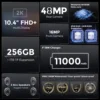 FOSSiBOT DT1 Tablet Android 13 10.4inch FHD+ 2K Display 8GB 256GB 11000mAh 18W Fast Charge 48MP Camera Tablet Rugged Tablet Pad 2