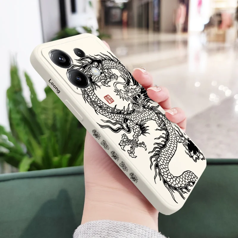 Dragon Wings Fly Silicone Phone Case - Stylish and Durable Protection