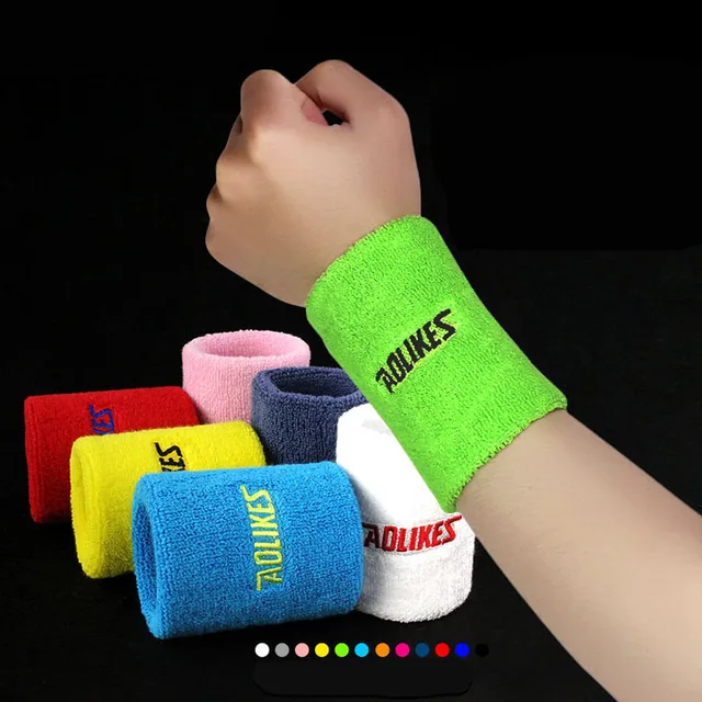 Sports Wristbands (8/11 cm) – Absorb Sweat and Protect Your Wrist | Ideal for Gym, Running and Tennis