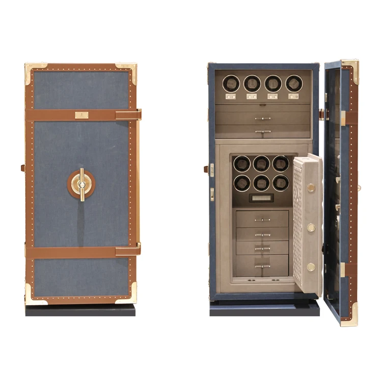 S10dfb69acf4a4f3b813420d01ee94439i Custom Home Jewelry Safe Cabinet Boxes Smart Watch Winder Safe Security Safe Box