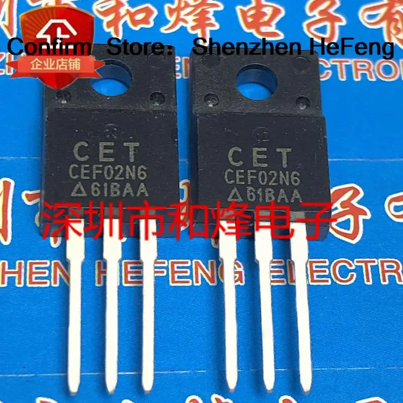 5pcs-10pcs Cef02n6 To-220f 600v 2a Original On Stock Quicky Shipping ...