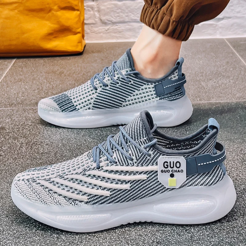Turnschuhe mit Stahlkappe für Herren, atmungsaktive Sport-Lauf- und Wanderschuhe, leichte Herren-Sneaker für drinnen und draußen_voghion.com