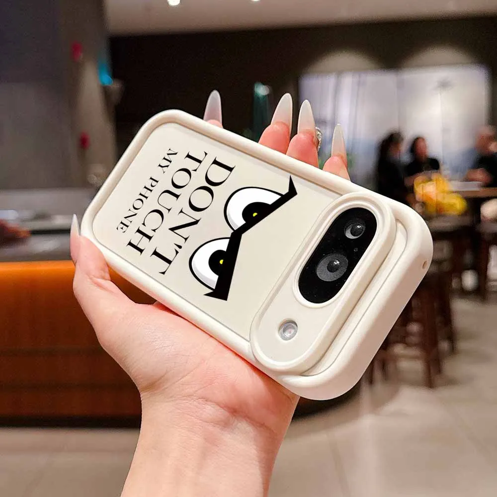 Don't Touch My Phone - Soft Feel Protective Case with Eye Ladder Design