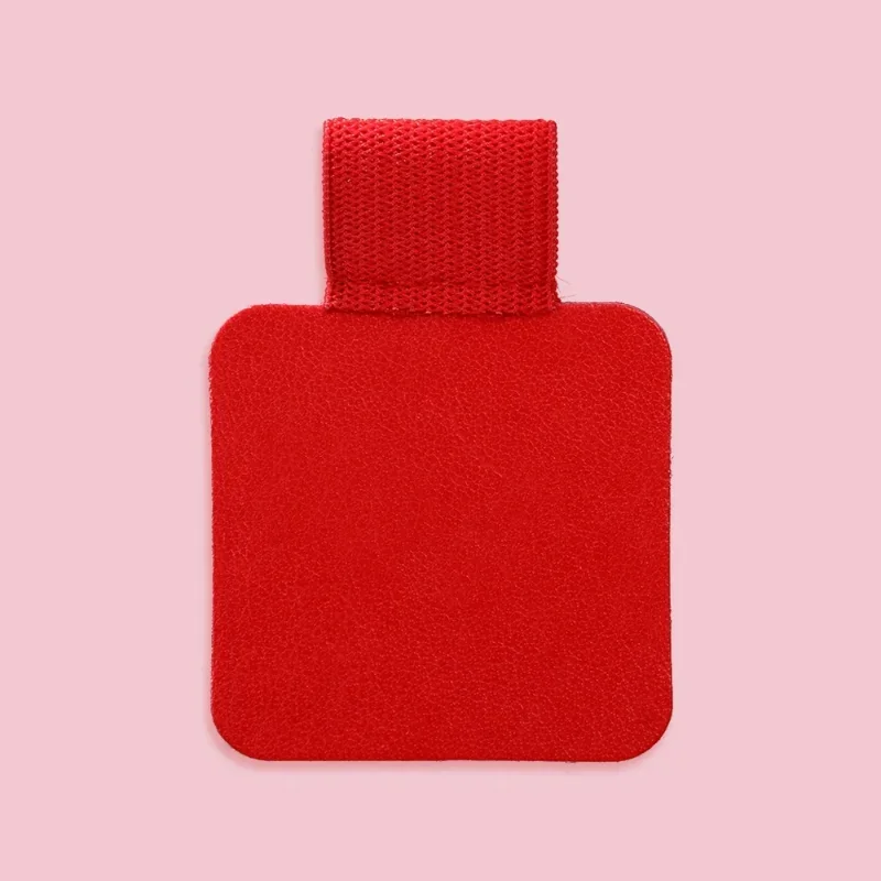 Pen Holder 1/2Pcs Self-adhesive Pen Holder Leather Pen Clip Pencil Holder Elastic Loop for Apple Notebook Journals Clipboards Porta Penne