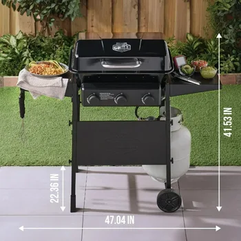 Expert Grill 3 Burner Propane Gas Grill 4