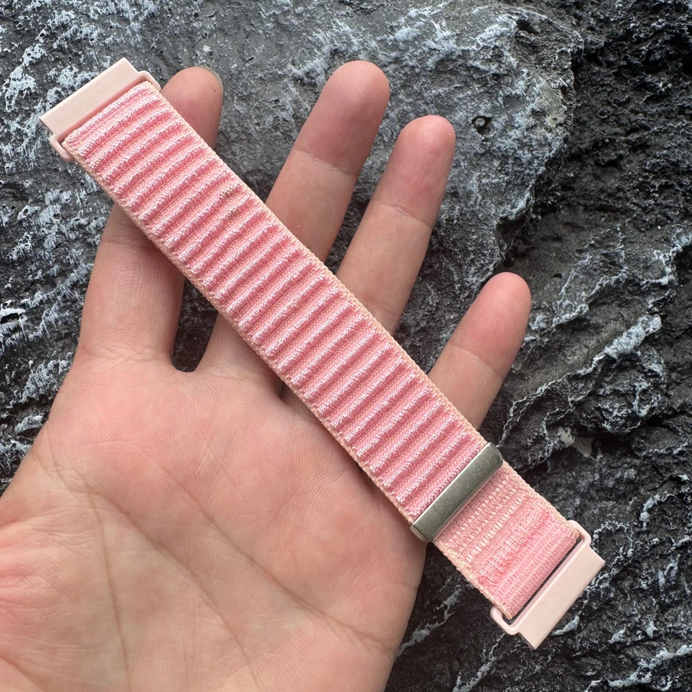 Breathable Nylon Sports Watch Strap, 20mm
