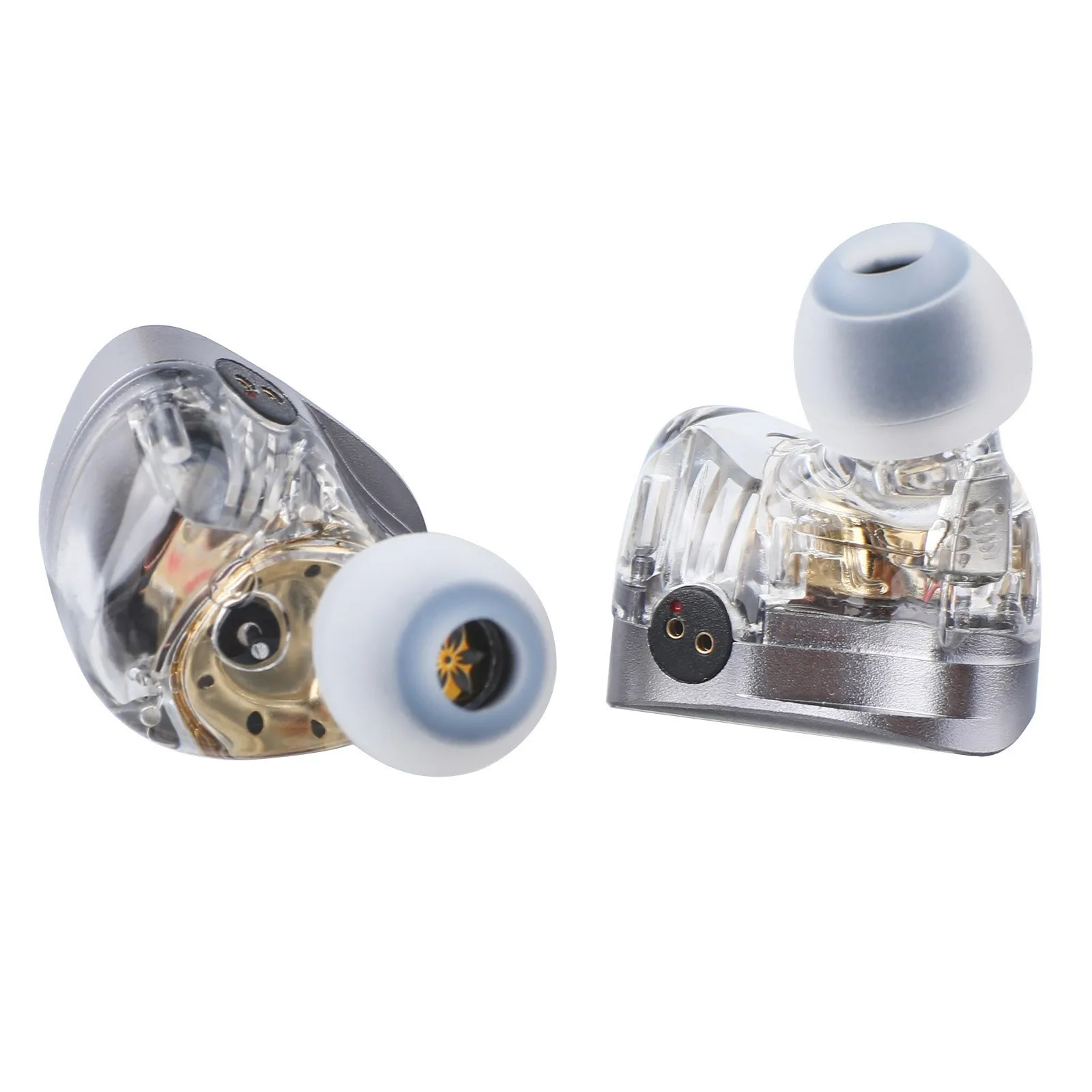 7HZ Sonus 1DD+1BA 하이브리드 IEM HiFi 이어폰, 오디오파일 음악가를 위한 분리형 하이엔드 은도금 OCC 케이블 포함