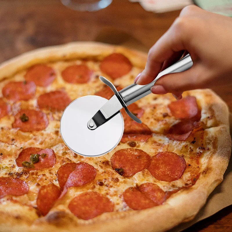 Roller Cutter 3/5/7 Wheel Cutter Dough Divider Dough Knife Flexible Roller Blade Pizza Pastry Peeler Stainless Steel Baking Pan Tool