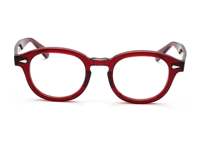 ジョニー・デップ　パネル ジョニーデップ Lemtosh 眼鏡フレーム男性光学ガラス女性