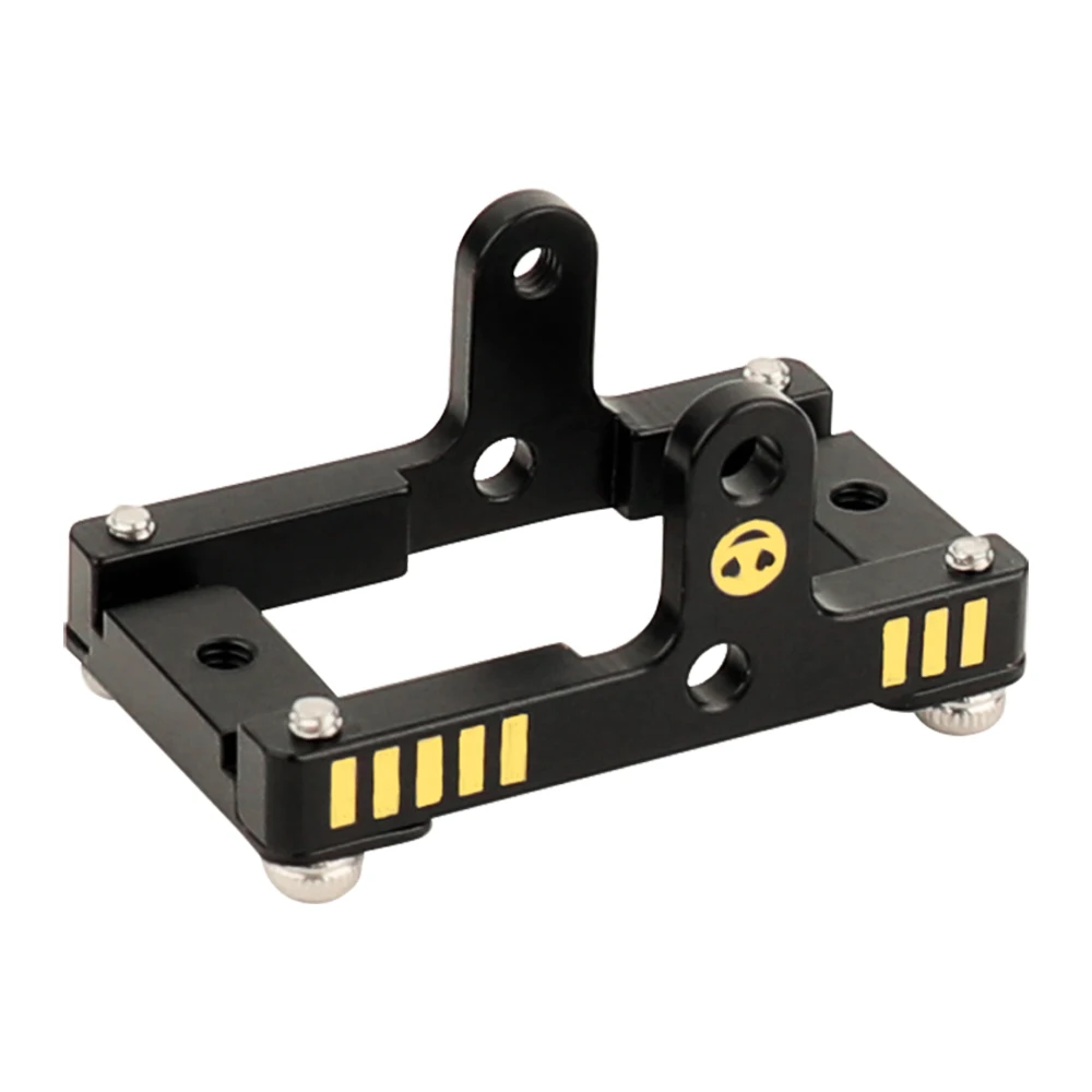 

1pc TRX4-M Black Coating Brass Servo Mount for 1/18 RC Crawler Car TRX4M Metal Upgrade Parts Accessories