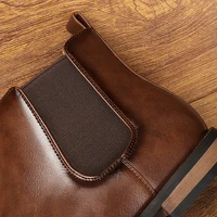 2025 New Chelsea Men Boots Fashion Brand Comfortable Leather Boots - Image 3