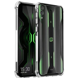 Durable Shockproof Armor TPU Case for Gaming Phones - Black