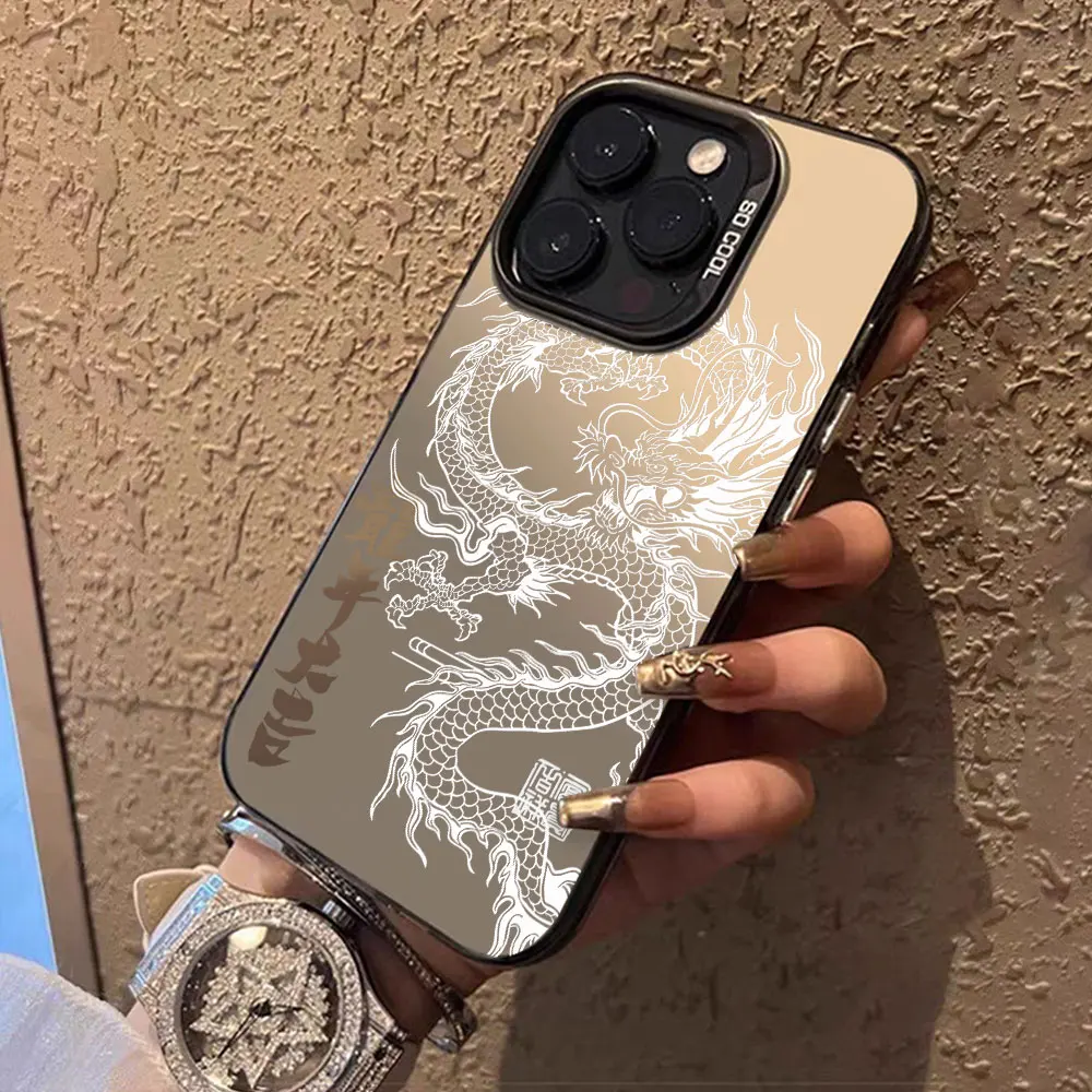 Elegant Fashion Dragon Shockproof Phone Case Cover