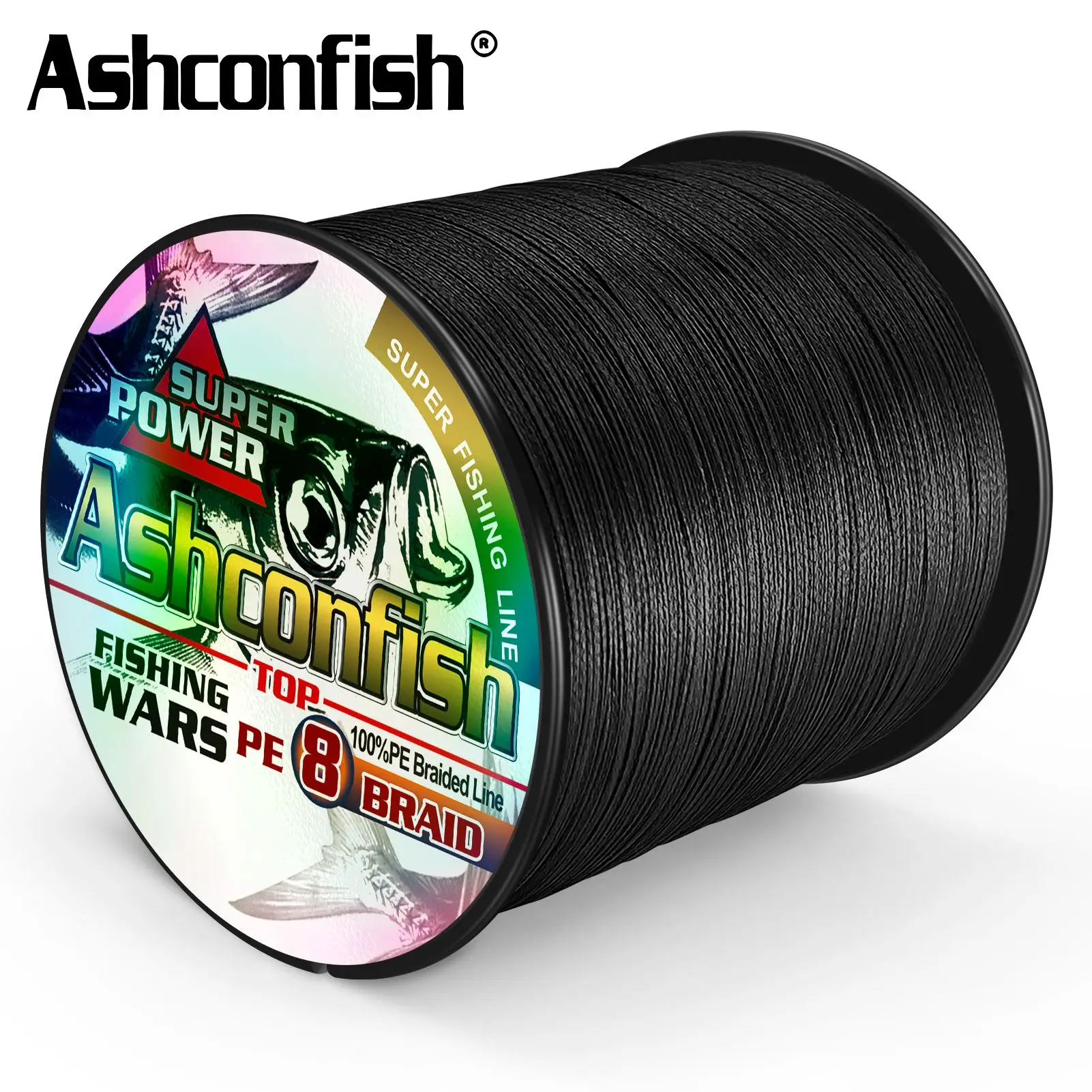 Ashconfish 2000M 8 Strands Braided Fishing Line 8 thread cord fishing rope Braid PE Multifilament Fishing Line Winter 6-300LB fishing line