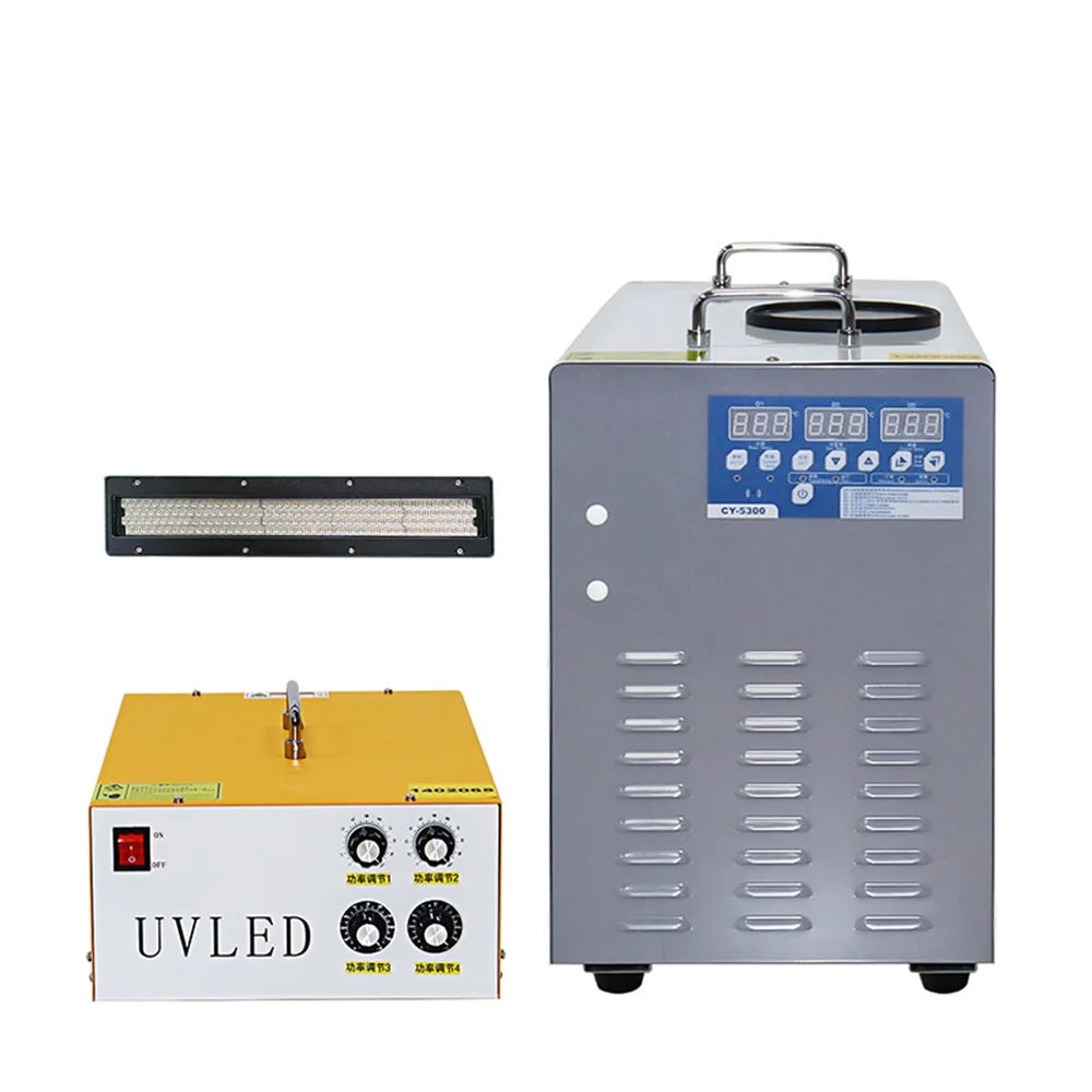 30030 High Power UV Led Curing Lamp UV Printer Water Cooled Curing System Oil Ink Glue Paint Cure