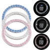 Bling Decorative Circle Trim Cover Decorative Diamond Ring Switch Button Decor Car Start Decorative Circle Start Stop Engine