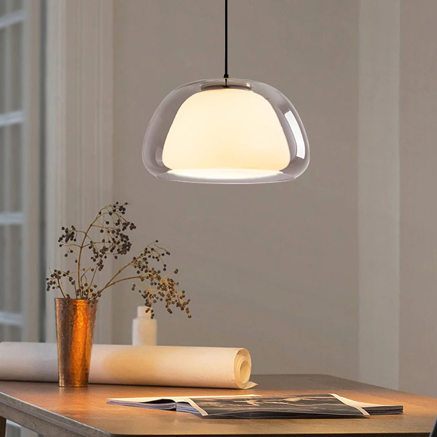 Denmark Design Glass Pendant Lamp Dia 25 40cm Nordic Postmodern