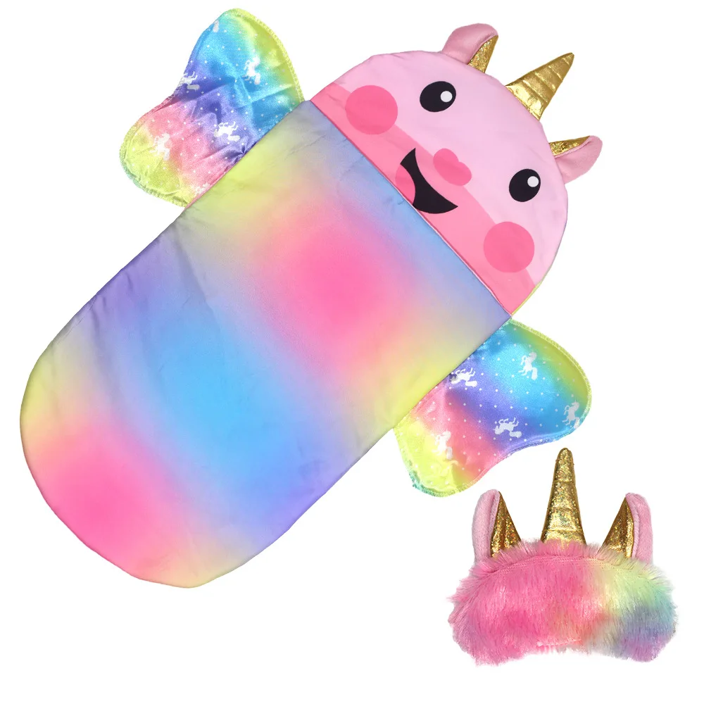 Unicorn Pillow Doll Sleeping Bag - Perfect Accessory