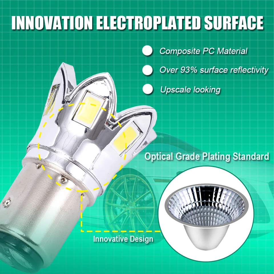 ֽ Ÿ LED 1156 ڵ ,   ǥ  , Ba15s Bay15d 1157, ڵ  õ,  , 12V, P21w, 1x