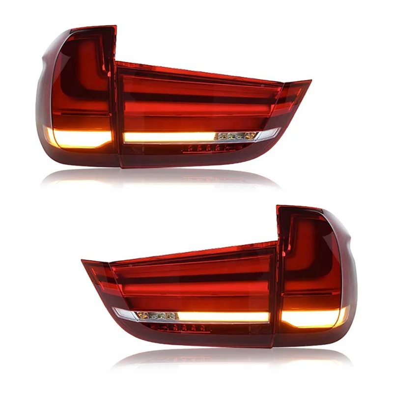 

2Pcs LED Taillight For BMW X5 F15 2014-2018 Brake Fog Lamp Turn Signal Light Tail Lights Assembly Plug And Play Car Accessories