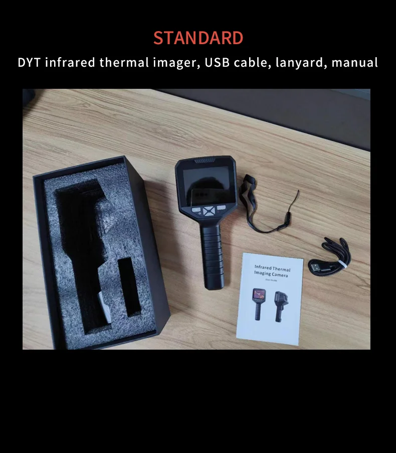 DP-22 Handheld Thermal Imaging Camera 320x240 Visible Dual Fusion Infrared Therm