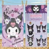 K-Kuromi Cartoon Microfiber Printed Beach Towel Mountain Climbing Yoga Beach Swimming Running Absorbent Soft Towel 1