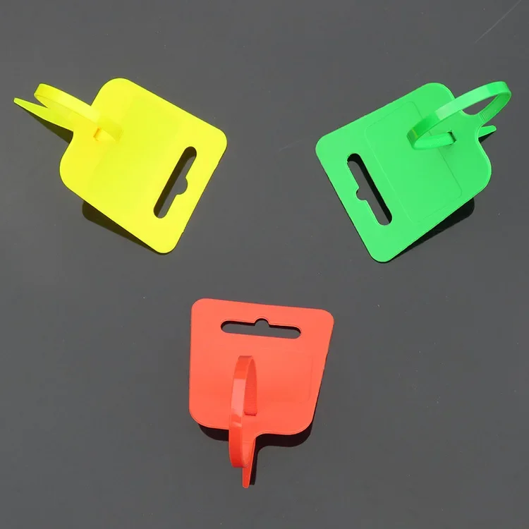 Large Black Nylon Tag Tape Aircraft Hole New Nylon 66 Environmentally Friendly Test Plastic Tape Cable Glands