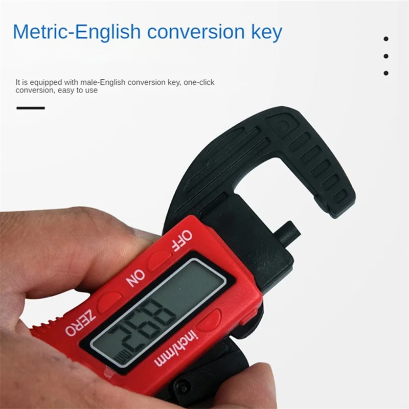 Measuring Instrument Large Screen One Click Conversion Not Easily Deformed  Clearness One Button Switch Xogo Thickness Aparato AliExpress