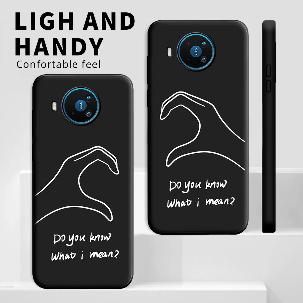 Shockproof Silicone TPU Phone Case - Fashion Cartoon Back Cover for Nokia 8.3 5G & 8 V 5G UW