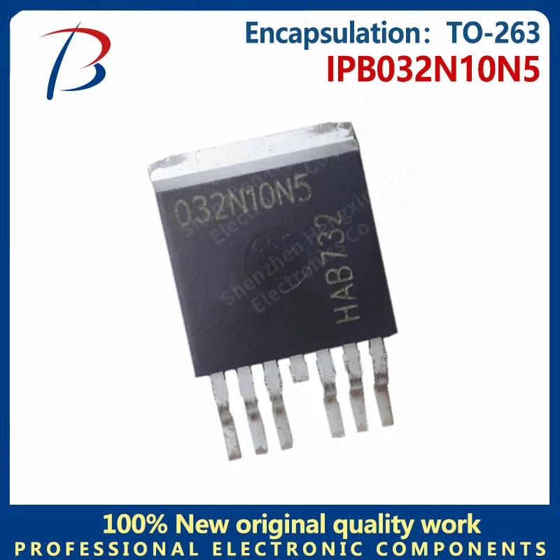 

10 шт., транзистор с интегрированной схемой IPB032N10N5, посылка TO-263 100V 166A n-channel MOS трубка с полевым эффектом