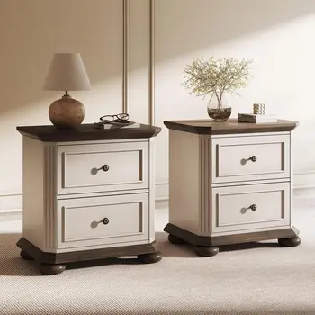 Farmhouse Nightstand Set 1