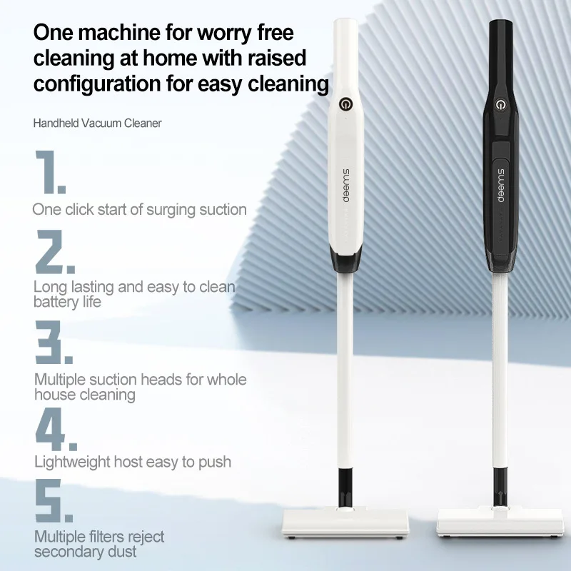 20000Pa Suction Wireless Vacuum Cleaner Handheld Powerful Vacuum Cleaner Low Noise Multiple Accessories to Meet Your Needs 4