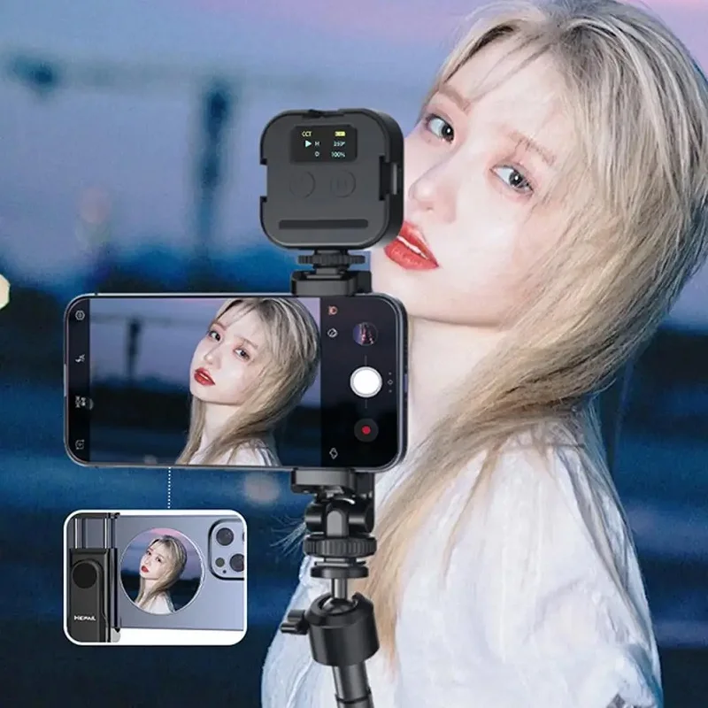 For Magsafe Cellphone Rear Camera Filter High Definition Magnetic Suction Selfie Mirror Reflective Selfie Phone Reference Mirror