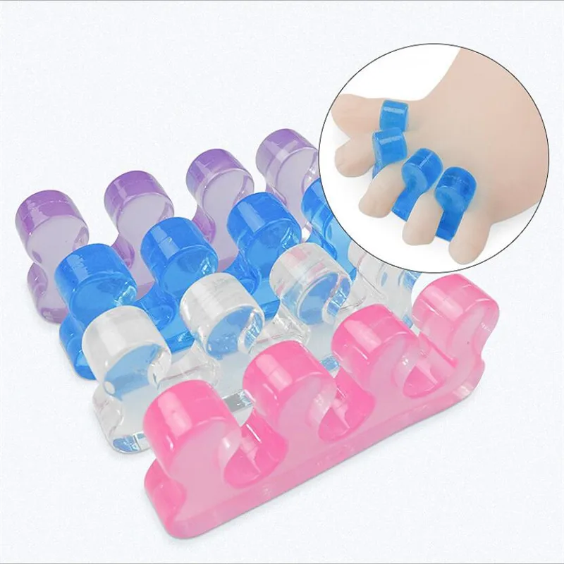 Five-finger Corrector for Bunions Restore Toe Stretcher for Therapeutic Relief From Plantar Fasciitis Soft Gel Toe Spacers